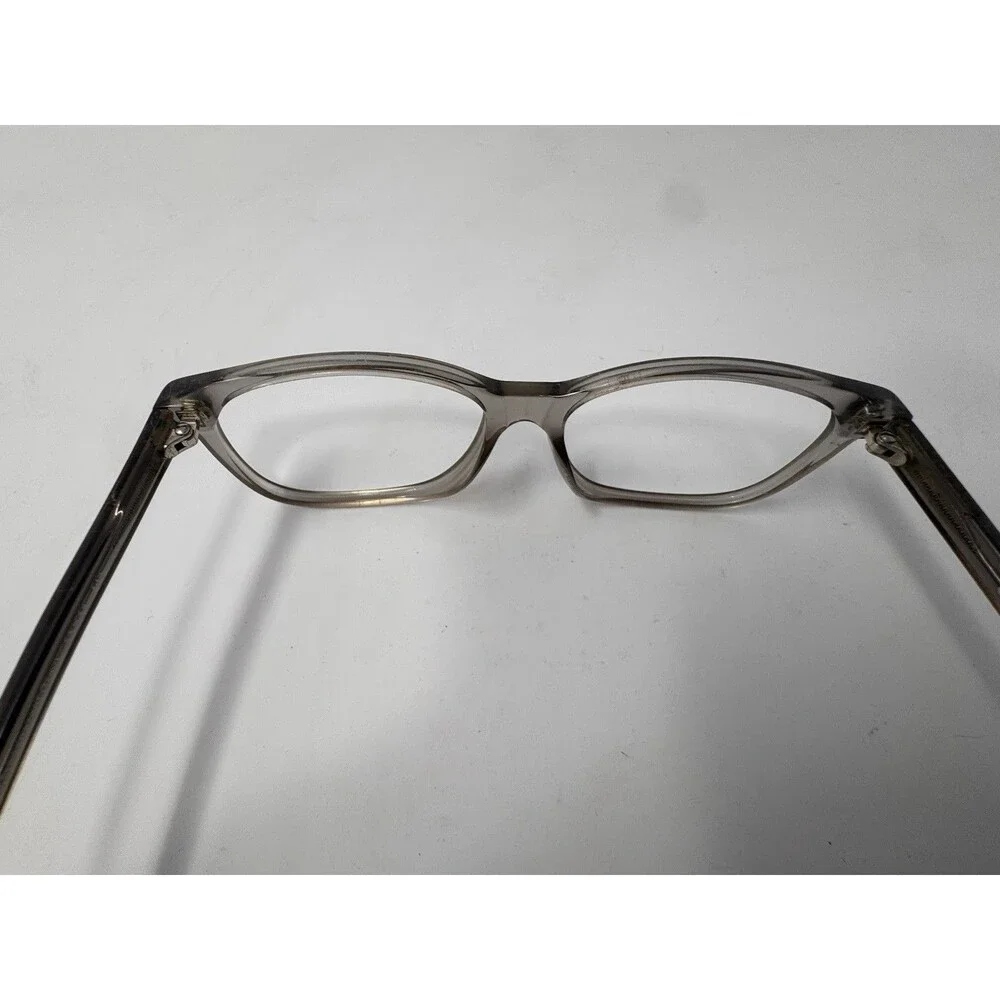 Coach HC6139U Eyeglass Frames Only 53-15-140 Transparent Gray 5176 Authentic